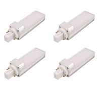 Lot de 4 LED G24 lampe fluorescente compacte 9 W 900LM 20 W CFL équivalent,lumière du jour Naturel Blanc pur 4000K