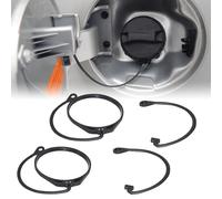 Lot de 4 Ligne de Bouchon de Réservoir de Carburant, Bouchon de Réservoir de Carburant Câble Fil Accessoire de Remplacement de Voiture avec la plupart