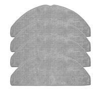 Lot de 4 lingettes de Rechange compatibles avec l'aspirateur Robot Eufy L60, lingettes en Microfibre lavables