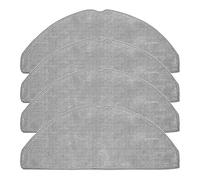 Lot De 4 Lingettes De Rechange For Balai Serpillière, Compatibles Avec L'aspirateur Robot Eufy L60. Accessoires Lavables En Microfibre.
