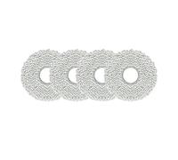 Lot De 4 Lingettes Lavables For Aspirateur Robot Xiaomi, Dreame Et X20 Pro/X20 Pro Plus. Pièces De Rechange For Aspirateur Robot.
