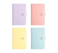 Lot de 4 livres de rangement multifonctions avec couverture réfléchissante et compartiments multiples, Couleur de la lumière 1