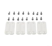 Lot de 4 loquets de rechange pour refroidisseur Igloo - Charnières en plastique solide avec vis pour congélateurs de 50 à 165 qt