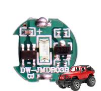 Lot de 4 lumières LED magnétiques de contrôle - Petit modèle d'anime - Lumière LED pour collection de jouets, panneaux compacts légers - Accessoires d'éclairage pour amis et amoureux