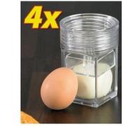 Lot de 4 machines à oeufs carrés [Infactory]
