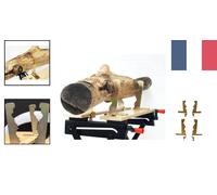 Lot de 4 Mâchoires à Bûches Forest Master - Outils Essentiels pour Bricoleurs