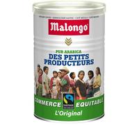 LOT DE 4 - MALONGO Café Moulu L'Original PETITS PRODUCTEURS - 250g