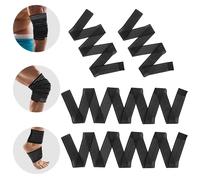 Lot de 4 manchons de compression hautement élastiques pour mollet et coude pour homme et femme, manchon de compression enveloppant les jambes et les bras, bande de compression respirante pour soulager