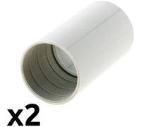 Lot de 4 Manchons IRL Ø25mm - Gris - Zenitech