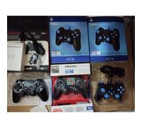 Lot de 4 Manettes Sony PlayStation 3 ps3 Neuve 2 sans fil une turbo 2 filaire