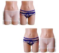 lot de 4 mannequins partie basse corps femme pour la présentation de sous-vêtements type slip, short et autres vêtements similaires | Torse mannequin femme en plastique | Partie basse mannequin couleu