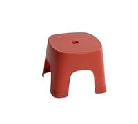 Lot de 4 marchepieds antidérapants empilables en plastique pour salle de bain, cuisine et salon - Banc à chaussures durable (noir)