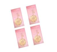 Lot de 4 marque-pages colorés en forme de papillon et floral avec chaîne pour un apprentissage efficace et une organisation efficace des notes avec chaîne, papillon de rêve, poésie, clip de livre