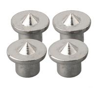 Lot de 4 marqueurs tenons en acier pour l'alignement des trous dans les menuiseries en bois dur et résineux (8 mm)