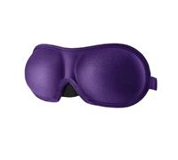 Lot de 4 masques de sommeil 3D bloquant la lumière pour les yeux, masque doux pour les yeux pour les voyages, masque de nuit respirant (violet)