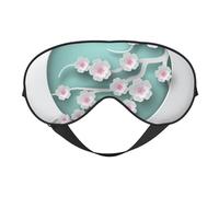 Lot de 4 masques de sommeil « Happy Mother's Day » - Double face - Pour homme et femme - Occultant pour dormir et voyager