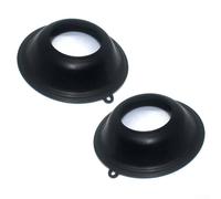 Lot de 4 membranes de carburateur pour V45 MAGNA VF750C 1982-1983, membrane de carburant en caoutchouc de rechange compatible avec moto V45 VF750C 1982 à 1983