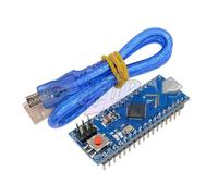 Lot de 4 microcontrôleurs 5 V ATmega32u 16 MHz pour microcontrôleur compatible avec Mirco Remplacer Pro Mini avec câble USB