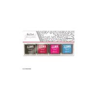 Lot de 4 mini encreurs à séchage rapide Bullet Journal - Star
