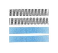 Lot de 4 mini filtres à air divisés pour ASU12RL ASU12RLF ASU12RLF1 ASU12RLS2 ASU12RLS3 ASU12RLS3Y ASU15RLF1 ASU9RLF1 ASU9RLS2 ASU9RLS3 Compatible avec Fujitsu General UTR-FA16-UTR-FA16-2 K remplace 9