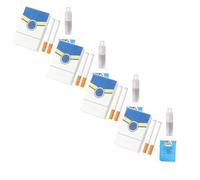 Lot de 4 mini jouets à bulles réalistes pour soulager le stress, accessoire de fête pour adultes pour événements et divertissements sociaux (D)