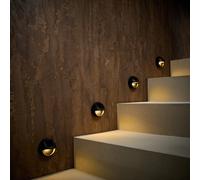 Lot de 4 Mini Lampes Solaires pour Clôture, Bordure ou Escalier