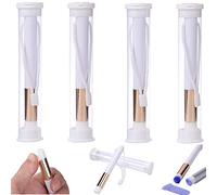 Lot de 4 mini pinceaux à estomper pour la fabrication de cartes, le dessin, les travaux manuels, le scrapbooking, les fonds de cartes, les pochoirs