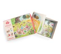 Lot de 4 mini puzzles des saisons La Grande famille (4 x 12 pièces)