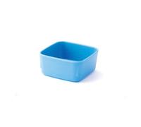 Lot de 4 mini raviers bleus, en mélamine, 18 CL, L.8*l.8*h.3.4 cm Plastorex