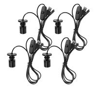 Lot de 4 mini spots LED USB 5 V à intensité variable avec interrupteurs, pour la maison, les bijoux, la décoration, la peinture