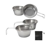 Lot de 4 mini verres à vin en acier inoxydable de 50 ml pour thé, sport, cuisine, salle à manger, alpinisme, camping, barbecue en plein air