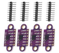 Lot de 4 modules de capteur Time-of-Flight ToF Laser Distance Capteur VL53L0X Time of Flight Sensor 940nm