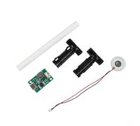 Lot de 4 modules d'humidificateur de type C - Circuit imprimé sans interrupteur avec pulvérisateur DC 5 V pour systèmes d'humidification à faire soi-même, fréquence de résonance 108 kHz ± 2 kHz