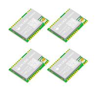 Lot de 4 modules d'interface DX-LR20 Semtech SX1262 LORA SPI 410-475 MHz 22 dBm 8 km longue portée compatible avec STM32 Meshtastic CEFCC Certification (LR20-433M22S x 4 pièces)