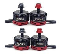 Lot De 4 Moteurs Sans Balais RS2205 2300 KV CW/CCW For Avion, Quatre Axes, 5 Pouces, For Drone De Course FPV 2-6 S 20 A/30 A/40 A, ESC(2.0mm plug)