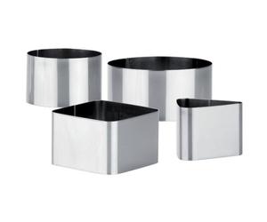 Lot de 4 moules à dresser - GrandChef
