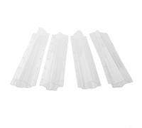 Lot de 4 moules à fruits et légumes en plastique transparent pour concombre et melon