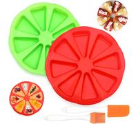 Lot de 4 moules à gâteau en silicone, 8 cavités Vendos85