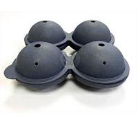 Lot de 4 moules à glaçons sphériques en TPE