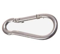 Lot de 4 mousquetons en acier zingué Ø 4x40mm