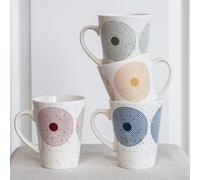 Table Passion - Coffret de 4 mugs Rio 28 cl porcelaine multicolore
