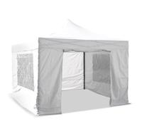 Lot de 4 murs pour tonnelle pliante pro 3 X 4,5 m - Unité - Blanc