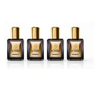 Lot de 4 Musc Noble El Nabil - 5ml x4 - Extrait de Parfum - Roll-On