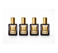 Lot de 4 Musc Sauvage El Nabil 5 ml Extrait de Parfum Sans Alcool Nouveau Packaging