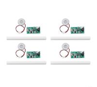 Lot de 4 nébuliseurs 5 V 2 W Plaque avec 740 trous 5 µm pour humidificateur DIY Aromathérapie Diffuseur de parfum atomiseur Kit d'accessoires