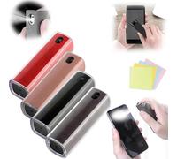 Lot de 4 nettoyeurs d'écran tout-en-un en spray et lingette nettoyants d'écran, nettoyant d'écran tout-en-un pour téléphone, TV, ordinateur portable (C)