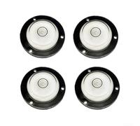 Lot de 4 niveaux à bulles multidirectionnels en acrylique - Outils de mesure de précision pour appareil photo, réfrigérateur, œuvres d'art, projets de bricolage