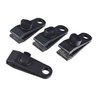 Lot de 4 oeillets à pince en polyamide.