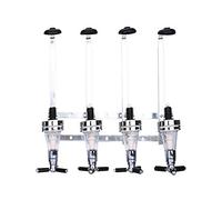 Lot de 4 optiques pour bar à domicile, 4 optiques de 42,5 g pour spiritueux, distributeur de boissons à vin mural pour bar, majordome, distributeur de boissons, support pour bouteille de vin,