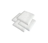 Oreiller Olympe Literie - Lot de 4 oreillers 60x60 cm MDF - Mousse à mémoire de forme - Fermes